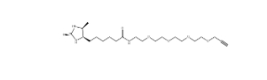 1951424-89-7；Desthiobiotin-PEG4-propargyl；脫硫生物素-四聚乙二醇-丙炔基	