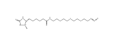 Desthiobiotin-PEG3-Azide；1426828-06-9