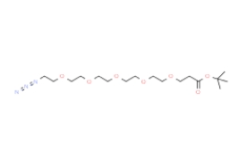 cas:1415800-41-7，azido-PEG5-t-Butyl ester，疊氮-五聚乙二醇-叔丁酯