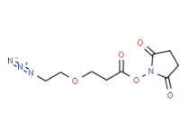 cas:1807530-06-8，Azido-PEG1-NHS ester，疊氮-一聚乙二醇-羥基琥珀酰亞胺