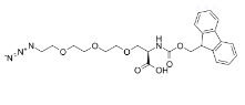 cas:2054345-69-4，N-Fmoc-Azido-tris(ethylenoxy)-L-alanine