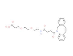 CAS號：2353410-00-9，DBCO-PEG12-acid， 二苯并環(huán)辛炔-PEG12-羧酸