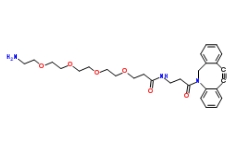 CAS:1255942-08-5 ，DBCO-NH-PEG4-amine，二苯基環(huán)辛炔-NH-四聚乙二醇-氨基