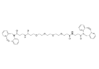 cas：2182601-68-7，DBCO-PEG4-DBCO，二苯并環(huán)辛炔-四聚乙二醇-二苯并環(huán)辛炔