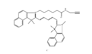 Cyanine5.5 alkyne chloride，CAS號：1628790-37-3