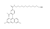 Carboxyrhodamine 110-PEG4-alkyne，CAS號：2055103-66-5