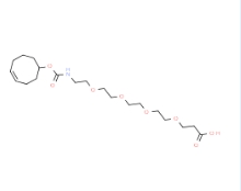 1802913-21-8，(4E)-TCO-PEG4-Acid 反式環(huán)辛烯四乙二醇羧基，