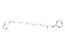  cas:1807501-86-5，endo BCN-PEG4-NHS ester， 環(huán)丙烷環(huán)辛炔-四乙二醇-N-羥基琥珀酰亞胺