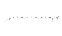 疊氮-五聚乙二醇-丙酸叔丁酯，Azide-PEG5-Boc，CAS號：1415800-41-7