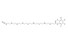 Azido-PEG8-PFP ester，cas:2055014-62-3，疊氮-八聚乙二醇-PFP酯