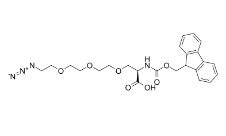 N-Fmoc-Azido-tris(ethylenoxy)-L-alanine，cas:2054345-69-4