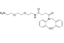 DBCO-PEG2-amine，CAS:2250216-96-5，二苯基環(huán)辛炔-二聚乙二醇-氨基