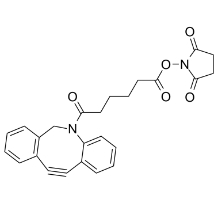 DBCO-NHS酯2，DBCO-NHS ester 2，CAS號(hào)：1384870-47-6，二苯基環(huán)辛炔-NHS酯2