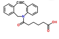 11,12-二脫氫-ε-氧代二苯并[b,f]氮雜環(huán)辛-5(6H)-己酸，DBCO-?C6-?acid，CAS號(hào)：1425485-72-8