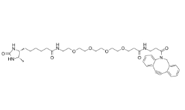 DBCO-PEG5-Desthiobiotin，cas:2032788-37-5，二苯并環(huán)辛炔-五聚乙二醇-脫硫生物素