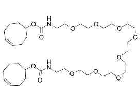 TCO-PEG8-TCO，CAS號(hào):2353409-67-1， 反式環(huán)辛烯-八聚乙二醇-反式環(huán)辛烯