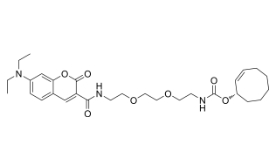 Coumarin-PEG2-TCO，cas:2488174-19-0，香豆素-二聚乙二醇-反式環(huán)辛烯