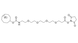 (E)-TCO-PEG4-NHS ester，cas:1621096-79-4，(E)-反式環(huán)辛烯-四聚乙二醇-羥基琥珀酰亞胺酯