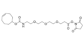 TCO-PEG3-NHS ester，CAS：2141981-88-4，反式環(huán)辛烯-三聚乙二醇-羥基琥珀酰亞胺酯