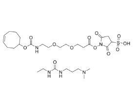 TCO-PEG2-Sulfo-NHS ester，CAS：2353409-48-8，反式環(huán)辛烯-二聚乙二醇-Sulfo-羥基琥珀酰亞胺酯