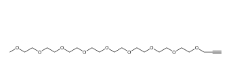 m-PEG8-O-alkyne，CAS號(hào)：880081-81-2 ，甲氧基-八聚乙二醇-炔基