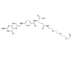 Folate-PEG3-alkyne，CAS號(hào)：1245285-73-7 ，葉酸三聚乙二醇炔基