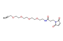 cas:1609651-90-2，Alkyne-PEG4-Maleimide，炔基-四聚乙二醇-馬來酰亞胺