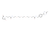 cas:1802908-02-6，Methyltetrazine-PEG4-Maleimide，甲基四嗪-四聚乙二醇-馬來(lái)酰亞胺