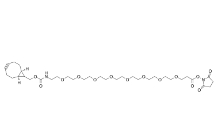 endo-BCN-PEG8-NHS ester，cas:1608140-48-2，endo-環(huán)丙烷環(huán)辛炔-八聚乙二醇-羥基琥珀酰亞胺酯