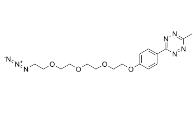 Methyltetrazine-PEG4-azide， 甲基四嗪四乙二醇疊氮，CAS：1802908-04-8