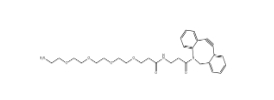 cas:1255942-08-5 ； DBCO-PEG4-amine ；二苯基環(huán)辛炔-四聚乙二醇-氨基