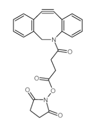 DBCO-NHS Ester, cas:1353016-71-3 ，二苯基環(huán)辛炔-N-羥基琥珀酰亞胺 酯溶性點(diǎn)擊化學(xué)試劑