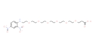 DNP-PEG6-acid； cas:1817829-84-7 ； 2,4-二硝基苯胺-六聚乙二醇-丙酸