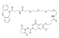 cas:2055025-02-8 ；PC DBCO-NHS Ester,Photocleavable；DBCO-NHS ester；二苯基環(huán)辛炔-N-羥基琥珀酰亞胺