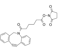 DBCO-C6-NHS ester  ，cas:1384870-47-6， 二苯基環(huán)辛炔-琥珀酰亞胺酯