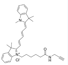 1223357-57-0；Cyanine5 alkyne； Cy5 炔烴