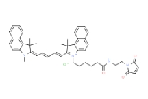 1593644-50-8；Cyanine5.5 maleimide；Cy5.5-馬來酰亞胺	