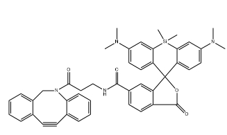 2259859-41-9；SiR-DBCO ；硅基羅丹明-二苯并環(huán)辛炔		