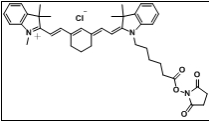 CAS：1432019-64-1，Cyanine7 NHS ester ，脂溶Cy7-N-羥基琥珀酰亞胺酯