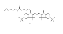 2055138-89-9，Sulfo-Cyanine5.5 azide,水溶Cy5.5-N3		