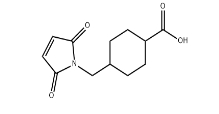 64987-82-2，N-(4-Carboxycyclohexylmethyl)maleimide ，4-((2,5-Dioxo-2H-pyrrol-1(5H)-yl)methyl)cyclohexanecarboxylic acid，4-(N-馬來酰亞胺基甲基)環(huán)己基甲酸	